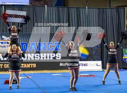 Thumbnail 2 in Morenci - Cheer (AIA Division IV Prelims) photogallery.