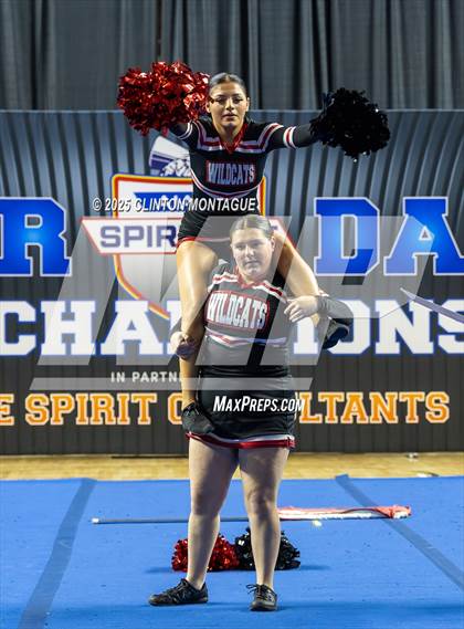 Thumbnail 3 in Morenci - Cheer (AIA Division IV Prelims) photogallery.
