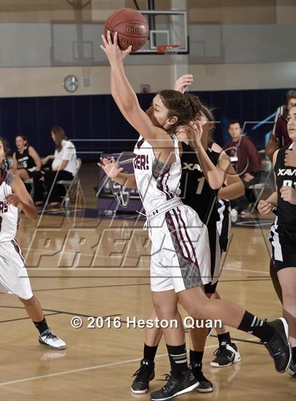 Thumbnail 3 in Rancho Mirage vs. Xavier Prep (MaxPreps Holiday Classic) photogallery.