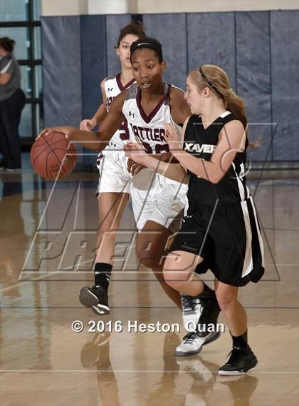 Thumbnail 1 in Rancho Mirage vs. Xavier Prep (MaxPreps Holiday Classic) photogallery.