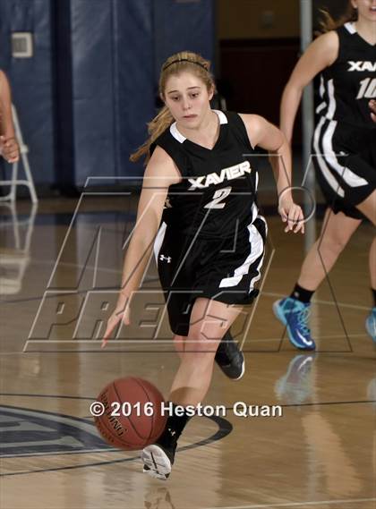 Thumbnail 2 in Rancho Mirage vs. Xavier Prep (MaxPreps Holiday Classic) photogallery.