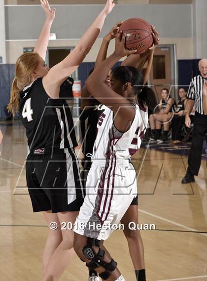 Thumbnail 1 in Rancho Mirage vs. Xavier Prep (MaxPreps Holiday Classic) photogallery.