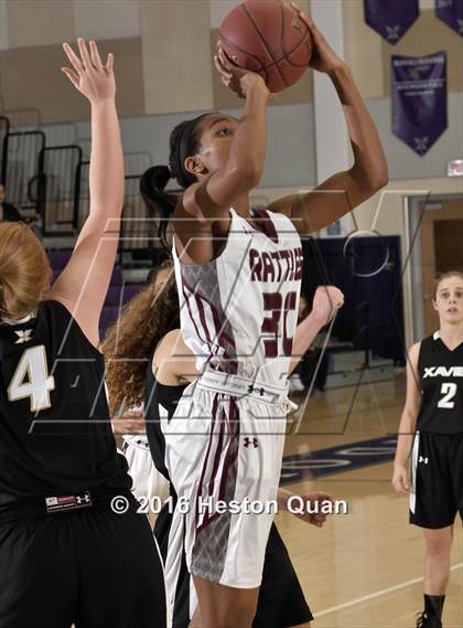 Thumbnail 3 in Rancho Mirage vs. Xavier Prep (MaxPreps Holiday Classic) photogallery.