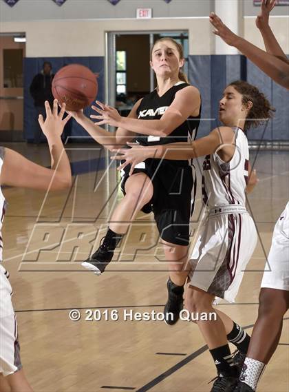 Thumbnail 2 in Rancho Mirage vs. Xavier Prep (MaxPreps Holiday Classic) photogallery.