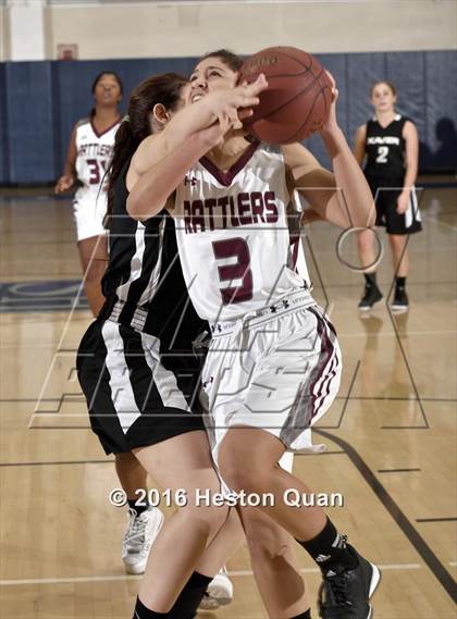 Thumbnail 2 in Rancho Mirage vs. Xavier Prep (MaxPreps Holiday Classic) photogallery.