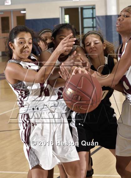 Thumbnail 1 in Rancho Mirage vs. Xavier Prep (MaxPreps Holiday Classic) photogallery.