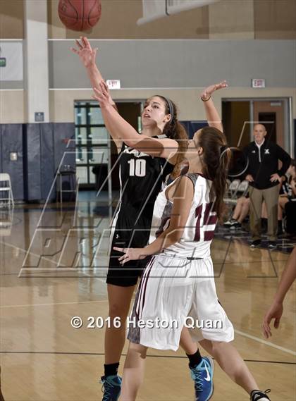 Thumbnail 2 in Rancho Mirage vs. Xavier Prep (MaxPreps Holiday Classic) photogallery.
