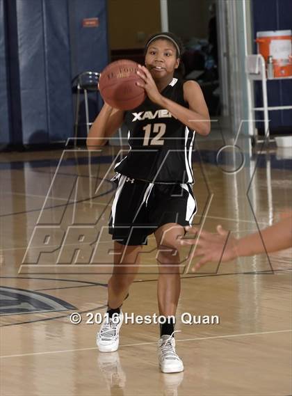 Thumbnail 1 in Rancho Mirage vs. Xavier Prep (MaxPreps Holiday Classic) photogallery.