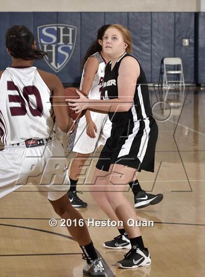 Thumbnail 2 in Rancho Mirage vs. Xavier Prep (MaxPreps Holiday Classic) photogallery.