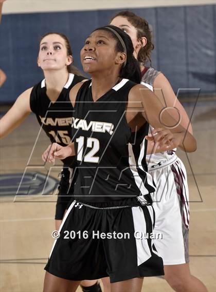 Thumbnail 2 in Rancho Mirage vs. Xavier Prep (MaxPreps Holiday Classic) photogallery.