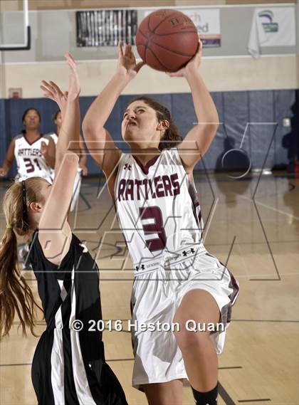 Thumbnail 2 in Rancho Mirage vs. Xavier Prep (MaxPreps Holiday Classic) photogallery.