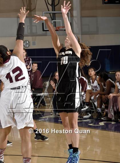 Thumbnail 1 in Rancho Mirage vs. Xavier Prep (MaxPreps Holiday Classic) photogallery.