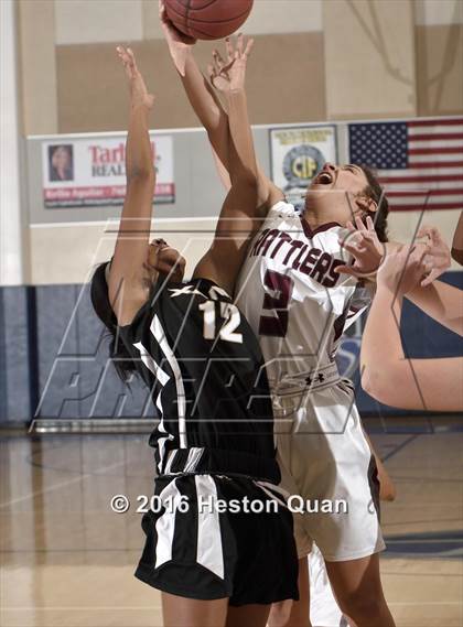 Thumbnail 3 in Rancho Mirage vs. Xavier Prep (MaxPreps Holiday Classic) photogallery.