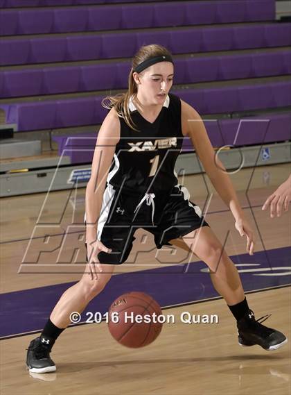 Thumbnail 2 in Rancho Mirage vs. Xavier Prep (MaxPreps Holiday Classic) photogallery.