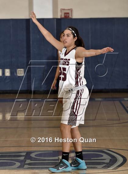 Thumbnail 1 in Rancho Mirage vs. Xavier Prep (MaxPreps Holiday Classic) photogallery.