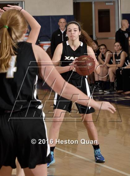 Thumbnail 1 in Rancho Mirage vs. Xavier Prep (MaxPreps Holiday Classic) photogallery.