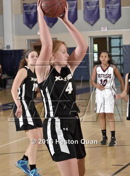 Thumbnail 3 in Rancho Mirage vs. Xavier Prep (MaxPreps Holiday Classic) photogallery.