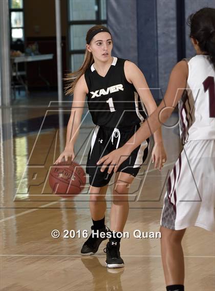 Thumbnail 2 in Rancho Mirage vs. Xavier Prep (MaxPreps Holiday Classic) photogallery.