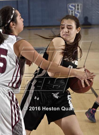 Thumbnail 1 in Rancho Mirage vs. Xavier Prep (MaxPreps Holiday Classic) photogallery.