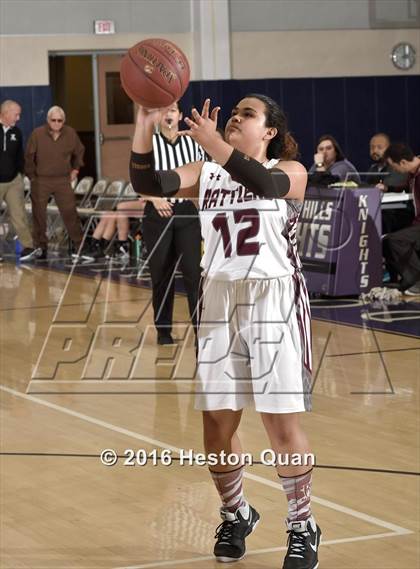 Thumbnail 3 in Rancho Mirage vs. Xavier Prep (MaxPreps Holiday Classic) photogallery.