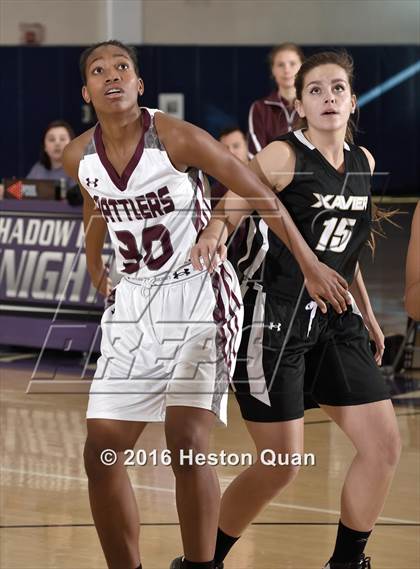 Thumbnail 1 in Rancho Mirage vs. Xavier Prep (MaxPreps Holiday Classic) photogallery.