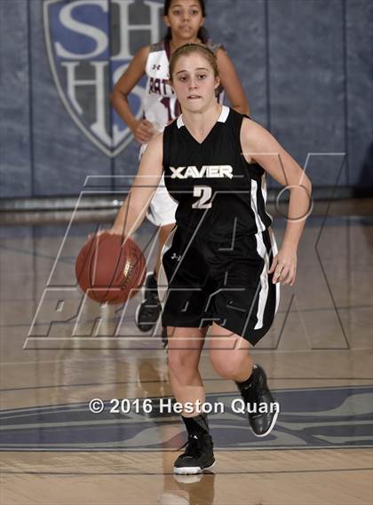 Thumbnail 2 in Rancho Mirage vs. Xavier Prep (MaxPreps Holiday Classic) photogallery.