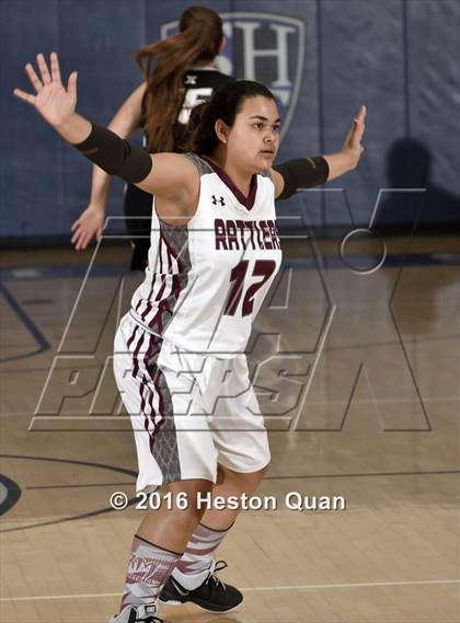 Thumbnail 2 in Rancho Mirage vs. Xavier Prep (MaxPreps Holiday Classic) photogallery.