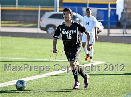 Thumbnail 2 in Seguin [Juan] vs. Mansfield (Martin Invitational) photogallery.