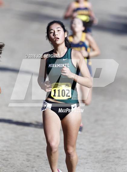 Thumbnail 3 in CIF State Cross Country Championships (D4 Girls Race) photogallery.