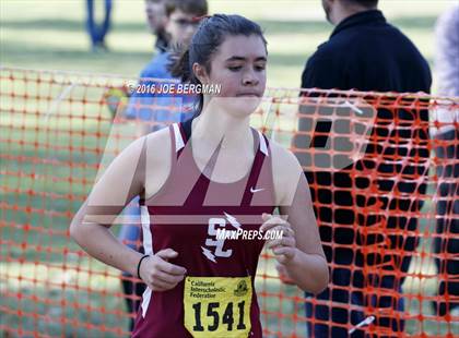 Thumbnail 3 in CIF State Cross Country Championships (D4 Girls Race) photogallery.