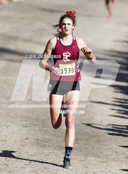 Thumbnail 3 in CIF State Cross Country Championships (D4 Girls Race) photogallery.