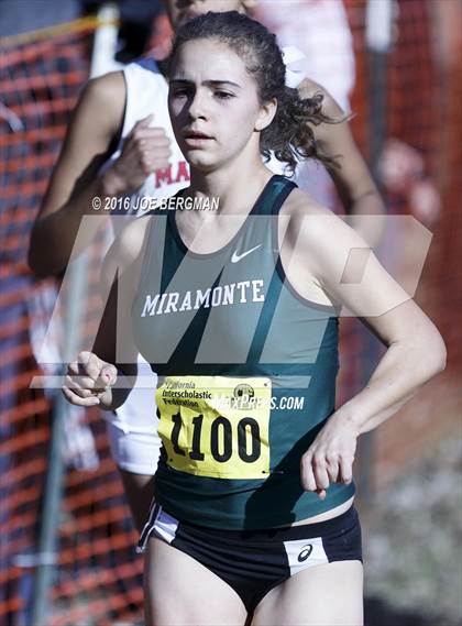 Thumbnail 3 in CIF State Cross Country Championships (D4 Girls Race) photogallery.