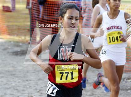 Thumbnail 3 in CIF State Cross Country Championships (D4 Girls Race) photogallery.