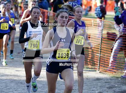 Thumbnail 3 in CIF State Cross Country Championships (D4 Girls Race) photogallery.