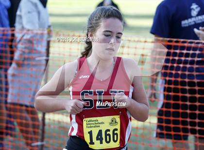 Thumbnail 3 in CIF State Cross Country Championships (D4 Girls Race) photogallery.