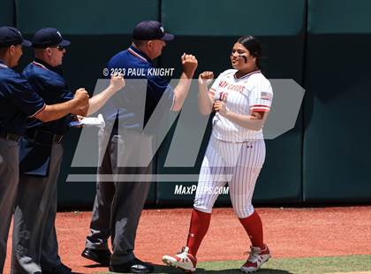 Thumbnail 1 in Hermleigh vs. Dodd City (UIL 1A Semifinal) photogallery.