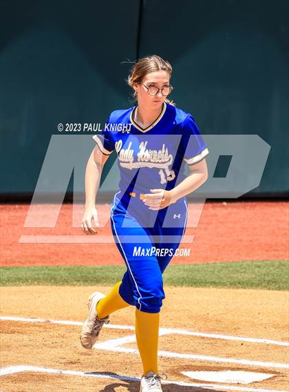 Thumbnail 2 in Hermleigh vs. Dodd City (UIL 1A Semifinal) photogallery.