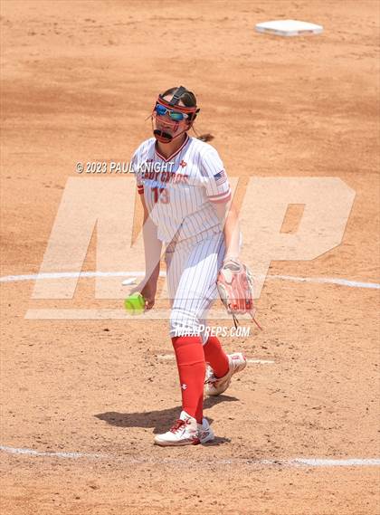 Thumbnail 3 in Hermleigh vs. Dodd City (UIL 1A Semifinal) photogallery.