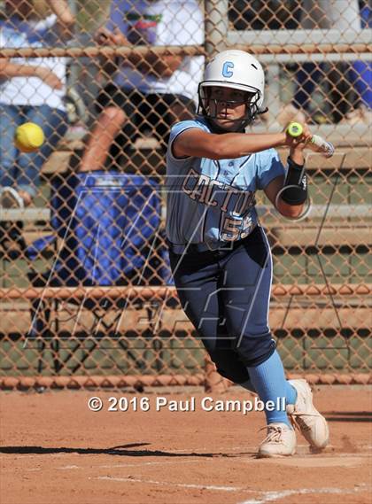 Thumbnail 2 in Chandler vs Cactus (Desert Mountain Softball Invitational) photogallery.
