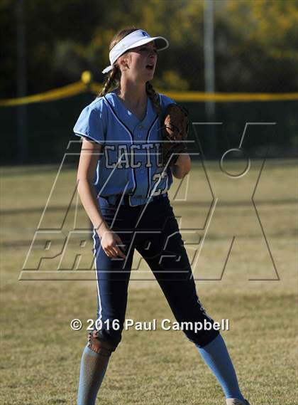 Thumbnail 3 in Chandler vs Cactus (Desert Mountain Softball Invitational) photogallery.