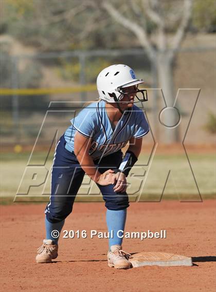 Thumbnail 3 in Chandler vs Cactus (Desert Mountain Softball Invitational) photogallery.
