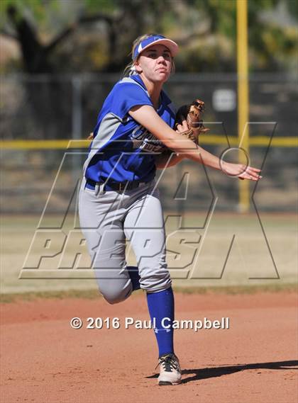 Thumbnail 2 in Chandler vs Cactus (Desert Mountain Softball Invitational) photogallery.