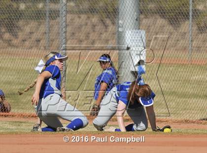 Thumbnail 3 in Chandler vs Cactus (Desert Mountain Softball Invitational) photogallery.