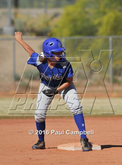 Thumbnail 1 in Chandler vs Cactus (Desert Mountain Softball Invitational) photogallery.