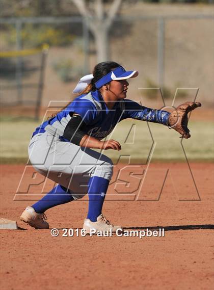 Thumbnail 3 in Chandler vs Cactus (Desert Mountain Softball Invitational) photogallery.