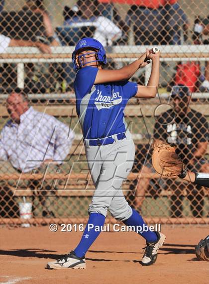 Thumbnail 2 in Chandler vs Cactus (Desert Mountain Softball Invitational) photogallery.
