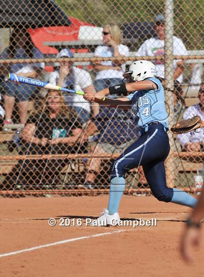Thumbnail 3 in Chandler vs Cactus (Desert Mountain Softball Invitational) photogallery.