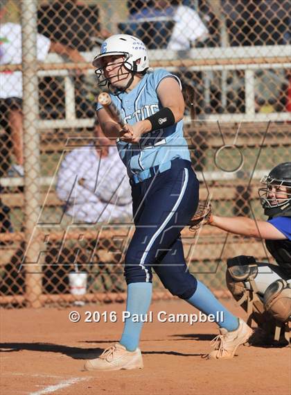 Thumbnail 1 in Chandler vs Cactus (Desert Mountain Softball Invitational) photogallery.