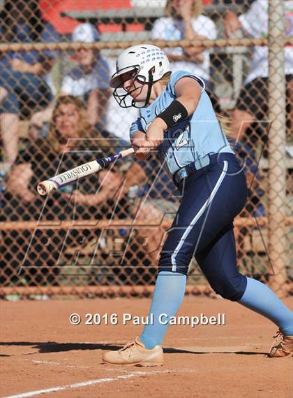 Thumbnail 3 in Chandler vs Cactus (Desert Mountain Softball Invitational) photogallery.