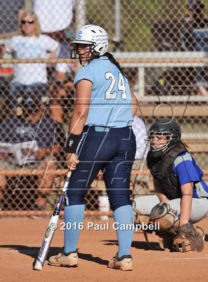 Thumbnail 1 in Chandler vs Cactus (Desert Mountain Softball Invitational) photogallery.